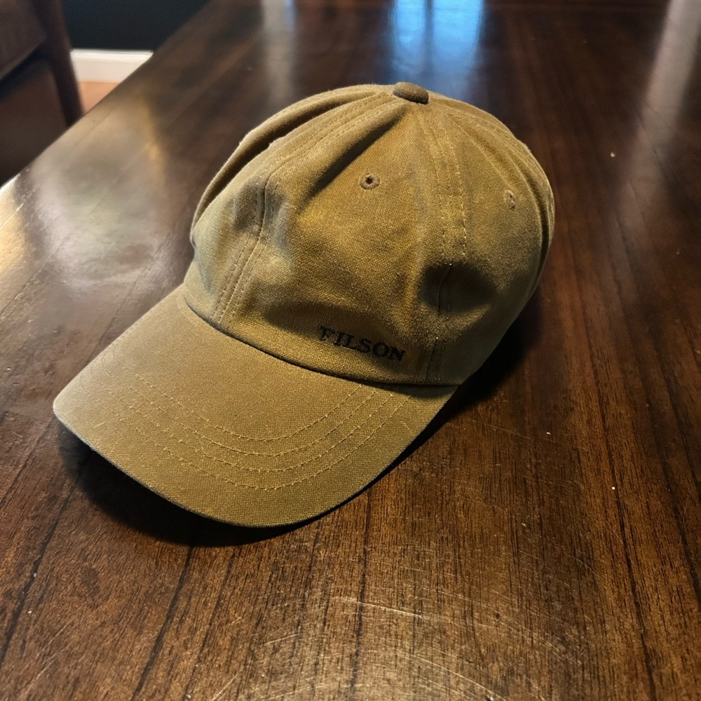 Filson waxed hat